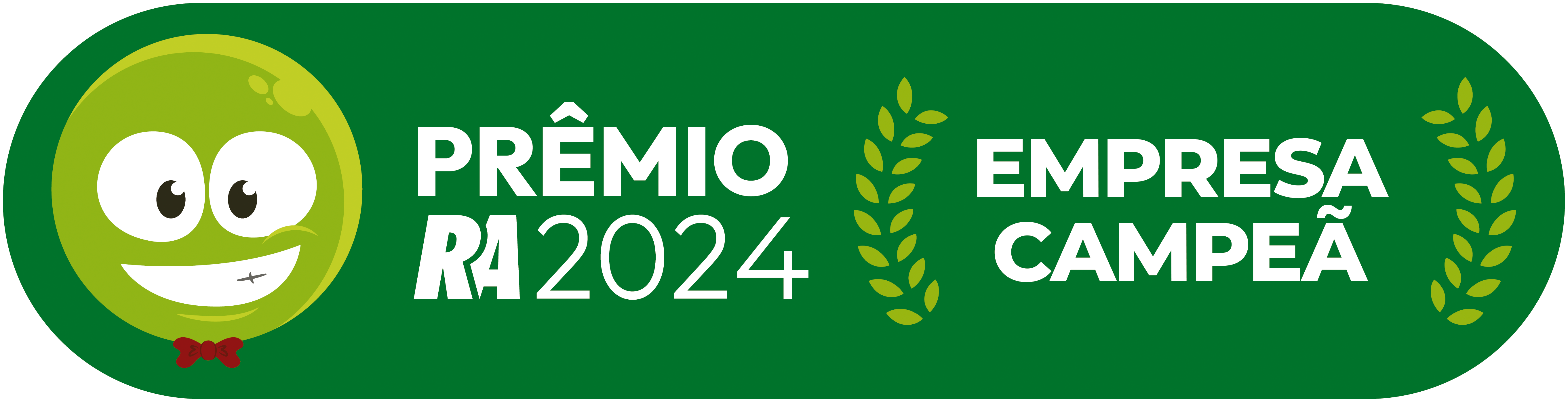 Selo Prêmio Reclame AQUI 2024 - Empresa Campeã